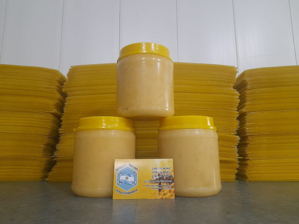 APICULTURA.  Los productos elaborados por la empresa del sur de la provincia de córdoba. (Gentileza Apicultura Malvinas)