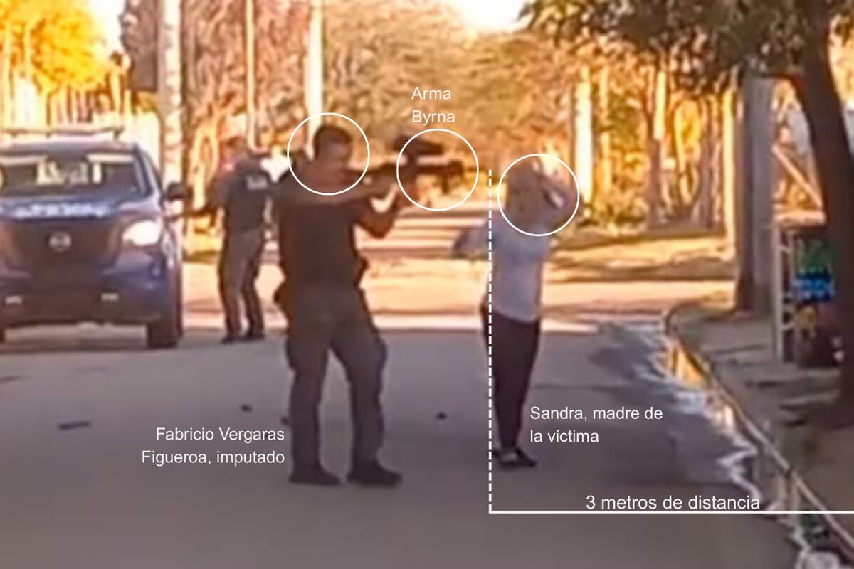 Tiene 17 años, la balearon el ojo y se llevaron a su hermano. (La Voz)