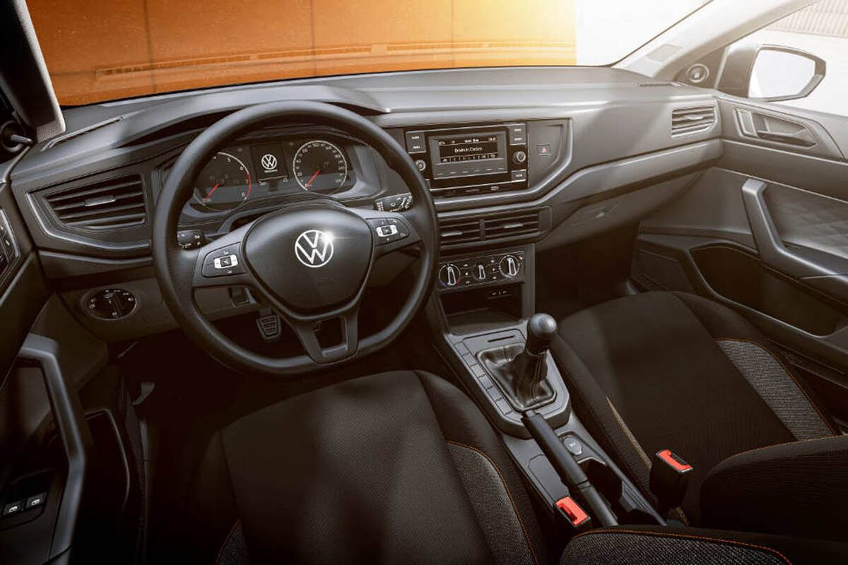 El interior no va a diferir mucho con respecto al actual Polo.
