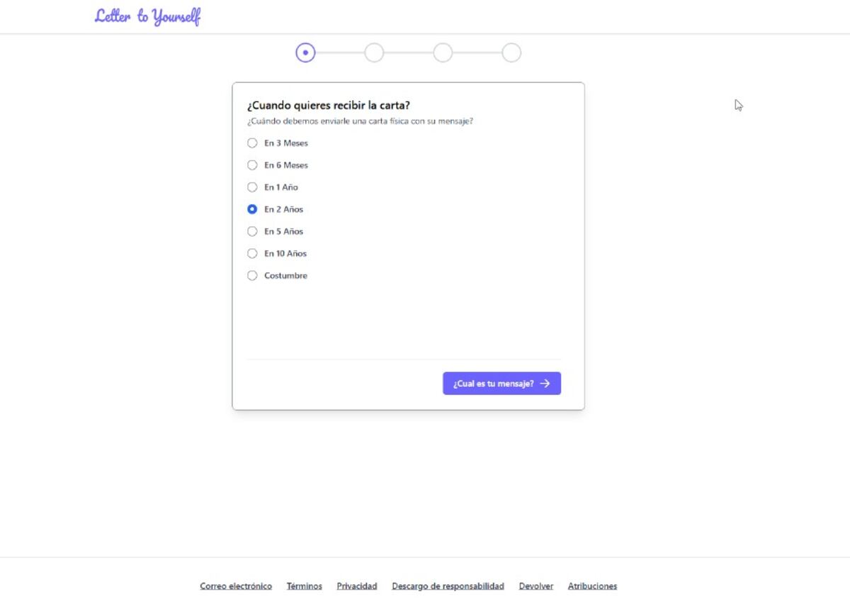 Descubrí “Letter to Yourself”: el sitio web que te envía tu propia carta en papel desde el futuro