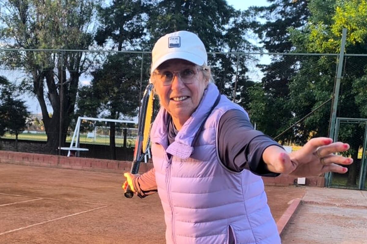 Ivanna Madruga, extenista. (Mariela Martínez / La Voz)