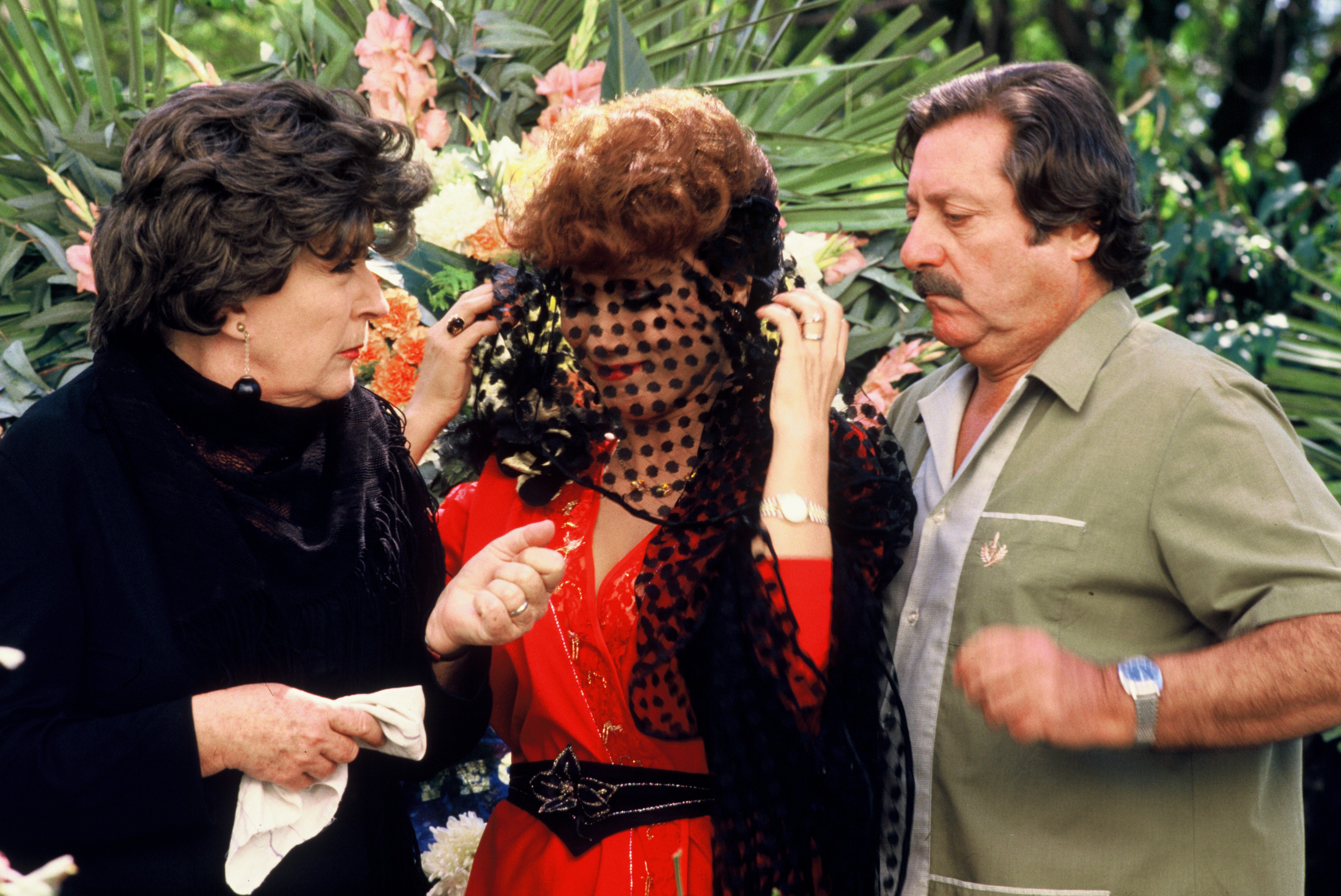 China Zorrilla, Betiana Blum y Juan Manuel Tenuta en "Esperando la carroza". (Foto: Prensa)