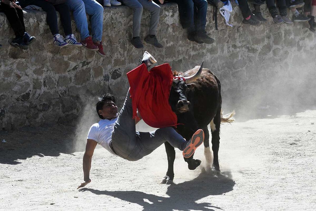 Cada 15 de agosto se realiza en Casabindo la fiesta de la Virgen de la Asunción y el Toreo de la Vincha. (Foto: Tomy Fragueiro)