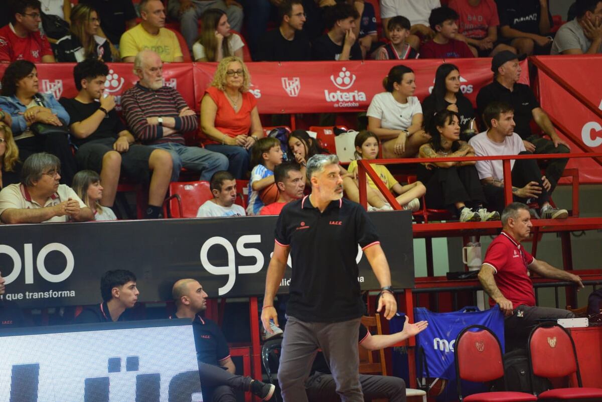 Lucas Victoriano habló de las cuestiones a mejorar por Instituto de cara al inicio de la Champions. (Javier Ferreyra / La Voz)