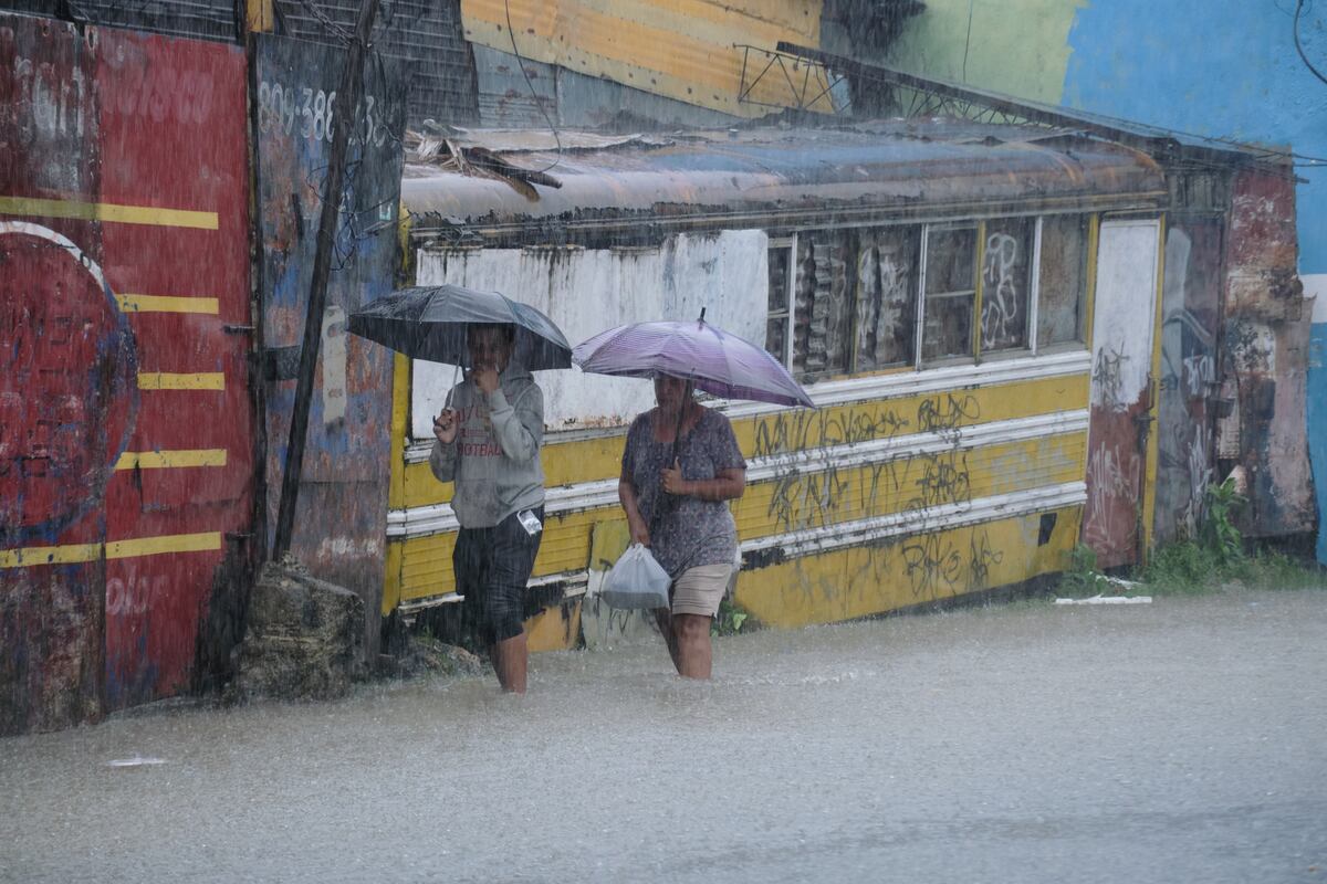 Huracán Melisssa. Santo Domingo, República Dominicana. (AP)