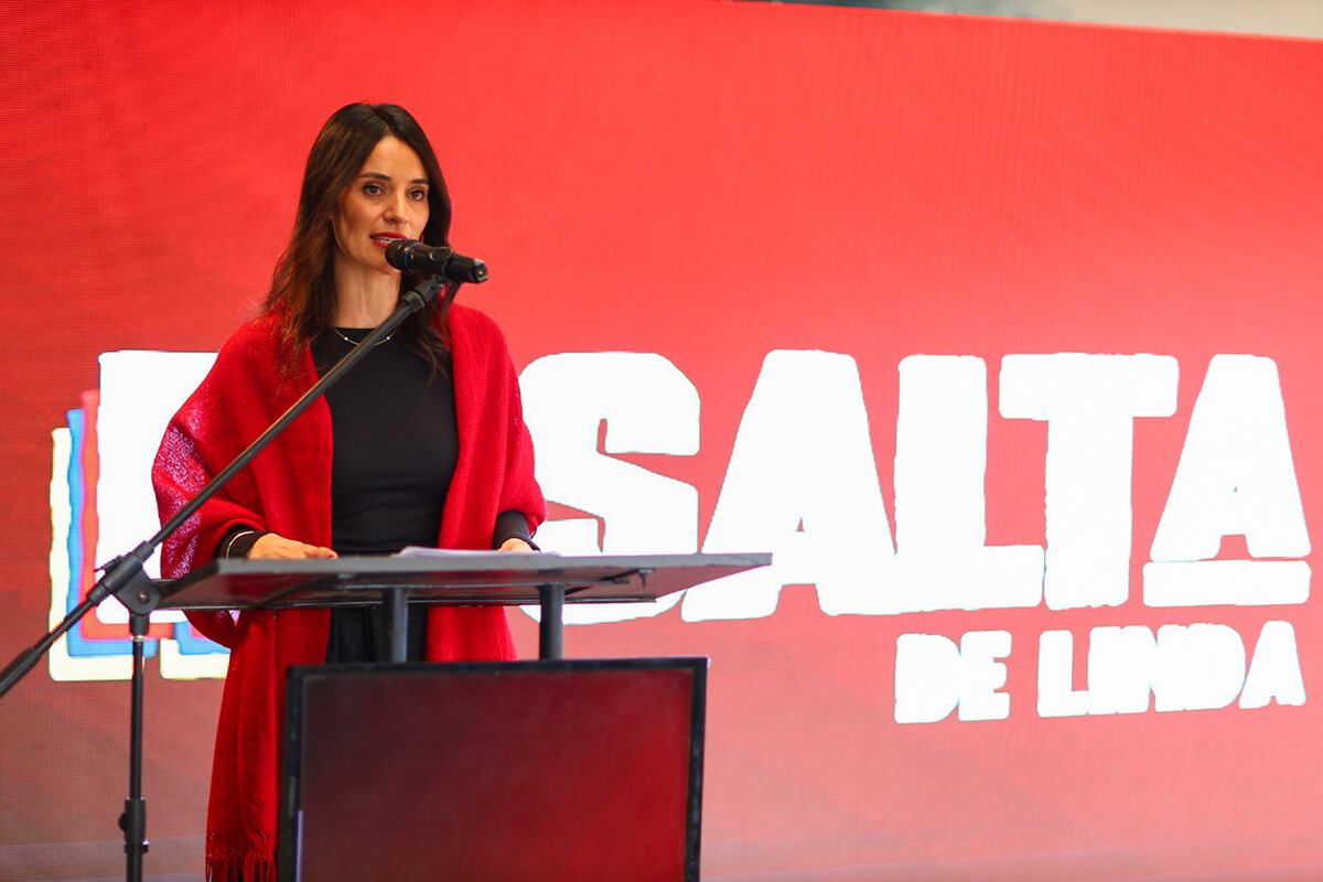 Manuela Arancibia, ministra de Turismo y Deportes de Salta.