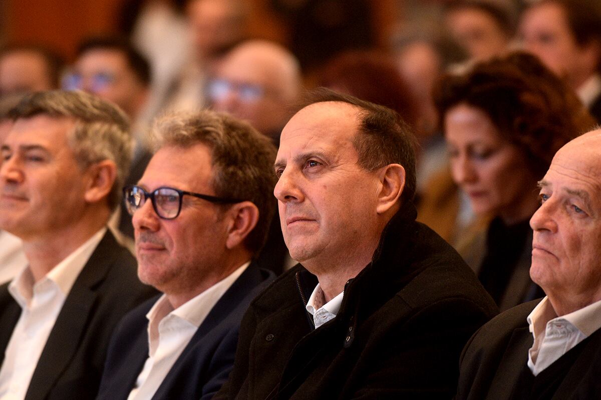 PROYECTAR CÓRDOBA. Juan Tillard, Gerente General de La Voz, durante la apertura del foro. (Pedro Castillo / La Voz)