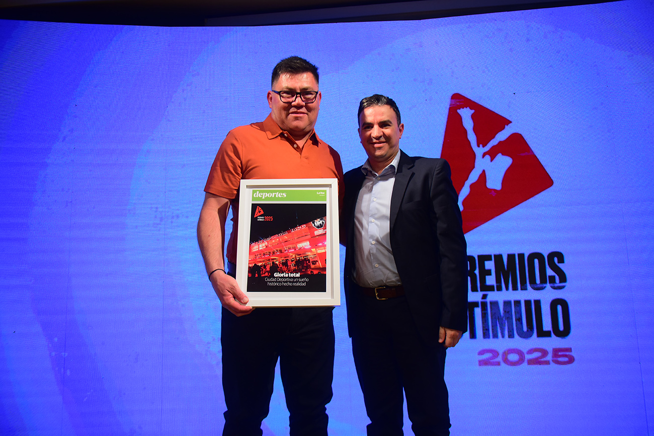 Entrega de los Premios Estímulo 2025 que entrega La Voz del Interiro en el Auditorio. (José Gabriel Hernández / La Voz)