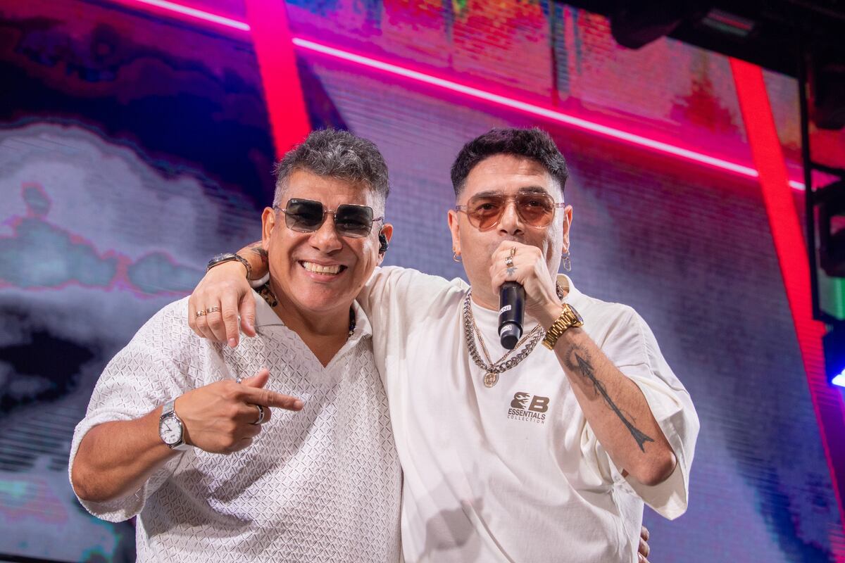 "La Pepa" Brizuela y Dani Guardia volvieron a encontrarse para celebrar los 30 años de La Barra en Jesús María. (La Voz)