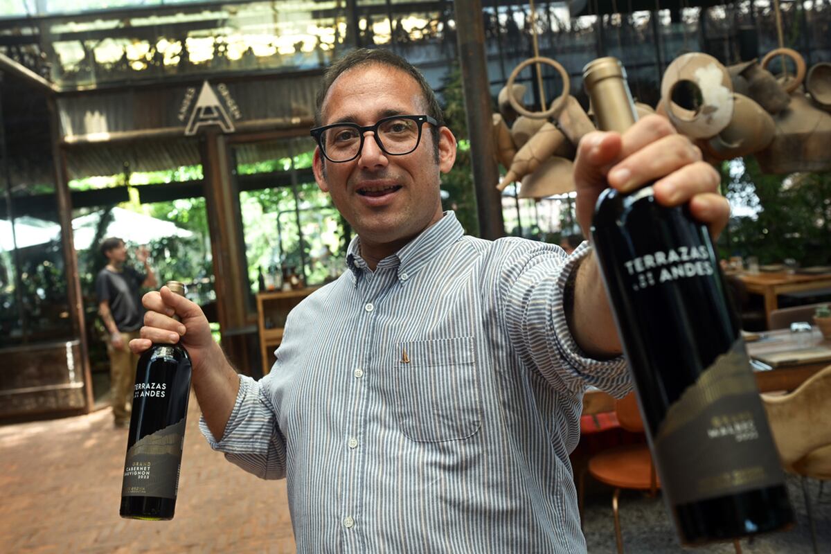 José Ponce es el nuevo enólogo de Terrazas de los Andes asumiendo el desafío de continuar la calidad de los vinos de altura. (Javier Ferreyra / La Voz)