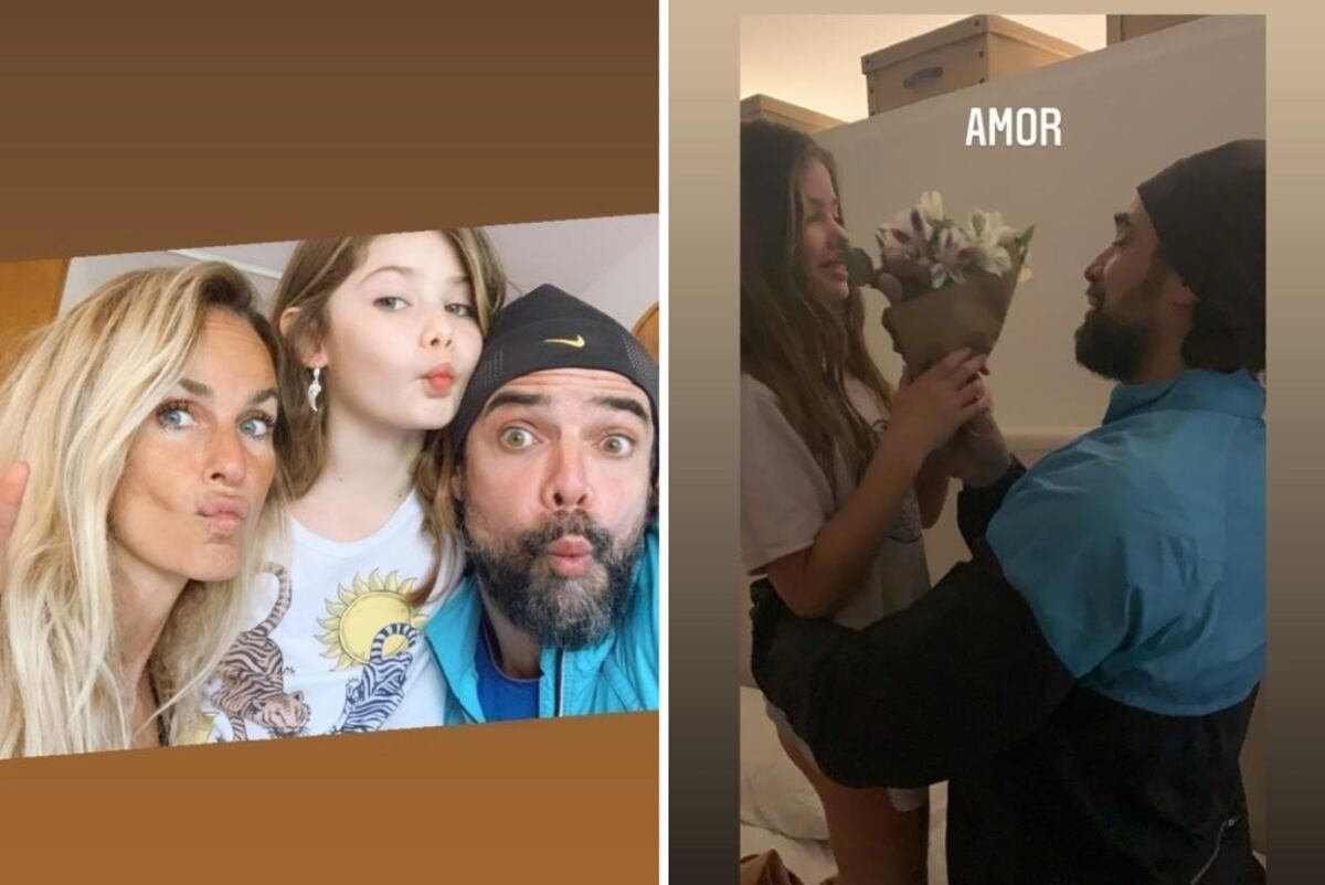 Sabrina Rojas y Luciano Castro le festejaron el cumpleaños a su hija. (Instagram)