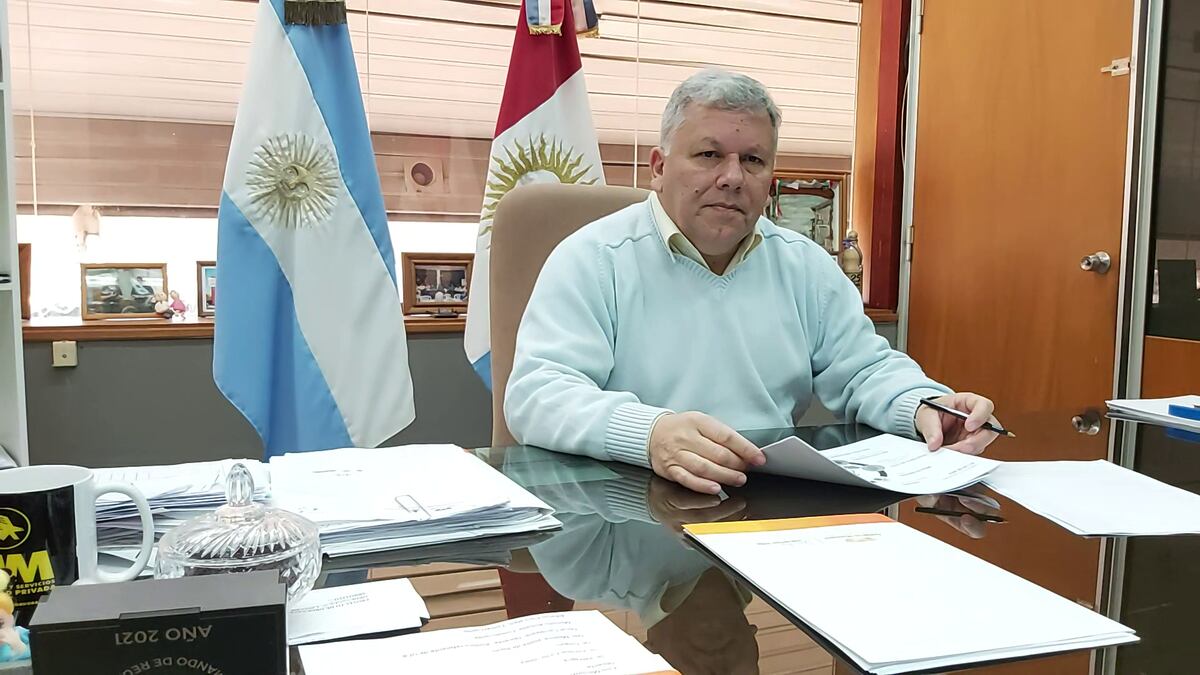 Gustavo Benedetti intendente de Arroyito