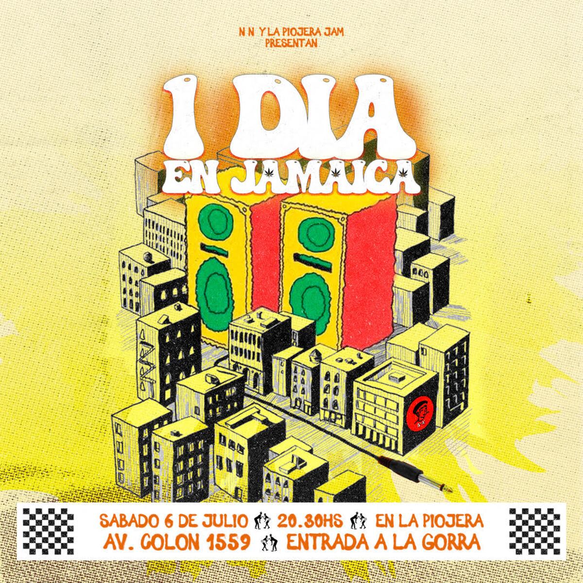 1 día en Jamaica, ciclo de ska y reggae en La Piojera. (Prensa)