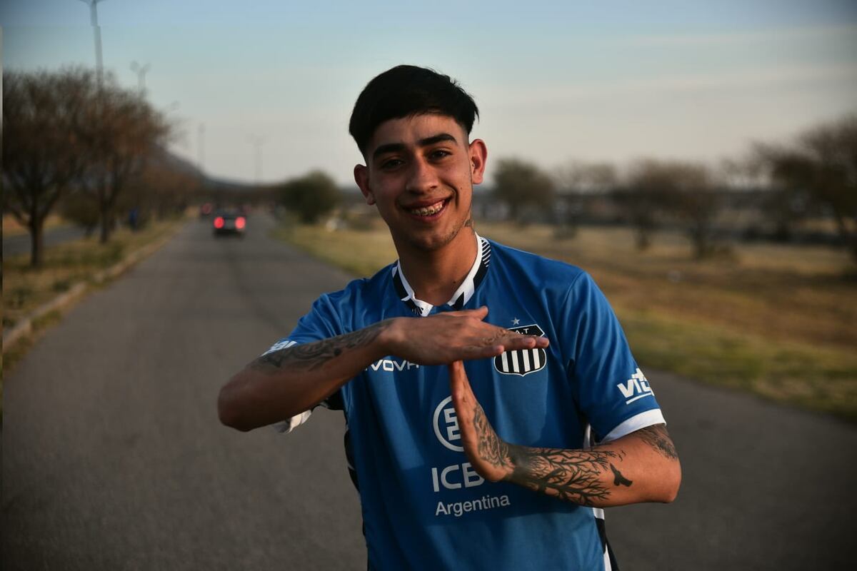 Cara 'e Cancha de Talleres en la previa del partido entre Talleres y Godoy Cruz por los octavos de final de la Copa Argentina en San Luis. (Pedro Castillo / La Voz)