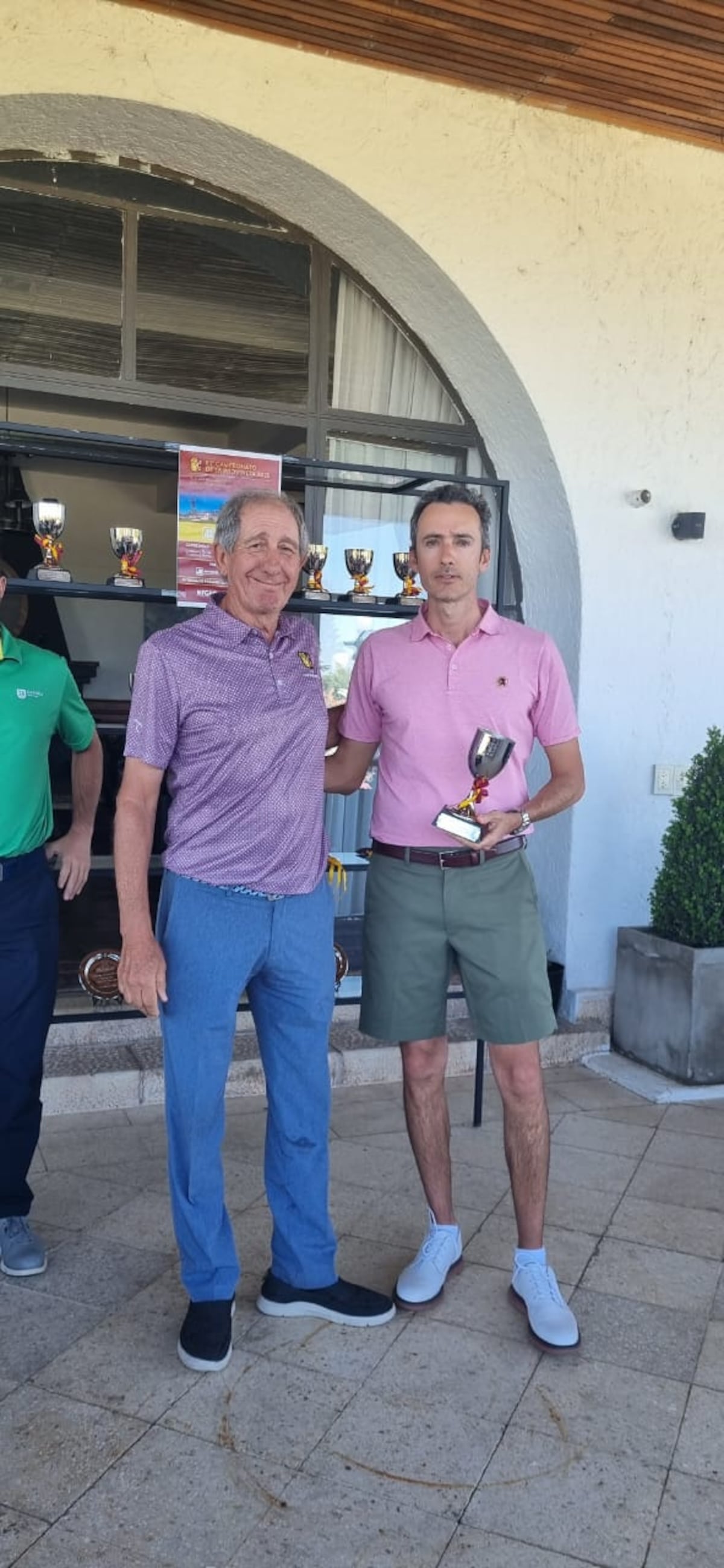Tagle y Giuliano, ganaron el histórico Campeonato de la Provincia de Golf.