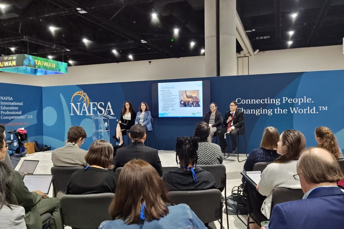 NAFSA fue una instancia de interés para conectarse con colegas y expertos del sector universitario de todo el planeta.