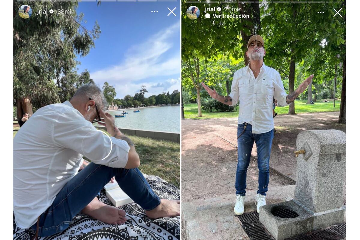 Jorge Rial en Madrid. (Foto: Instagram Jorge Rial)