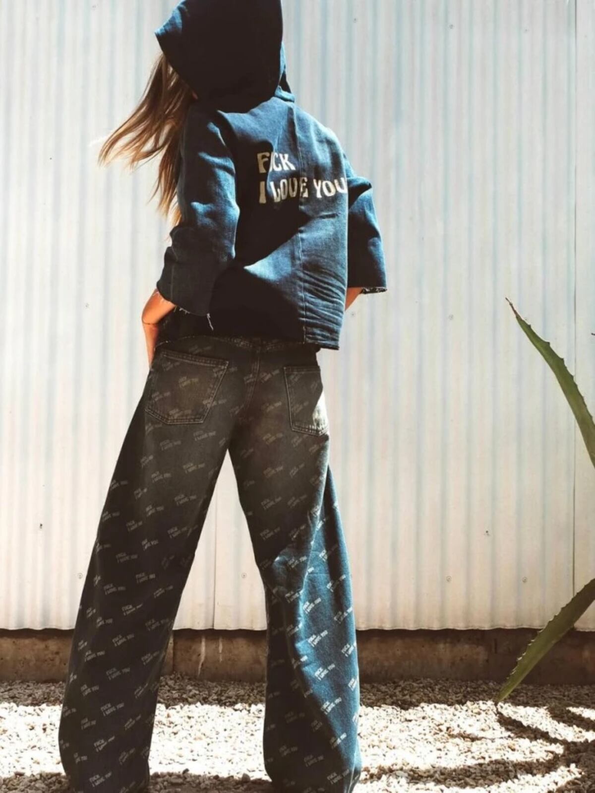 El look cancherísimo de Antonia Macri.