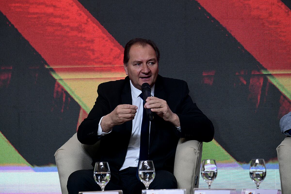 Expo Parques Industriales 2025. Conversatorio sobre Sustentabilidad e Innovación. (Ramiro Pereyra / La Voz)