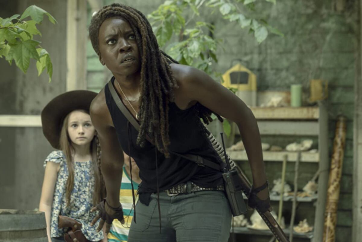 Danai Gurira es Michonne en "The Walking Dead". (IMDB)