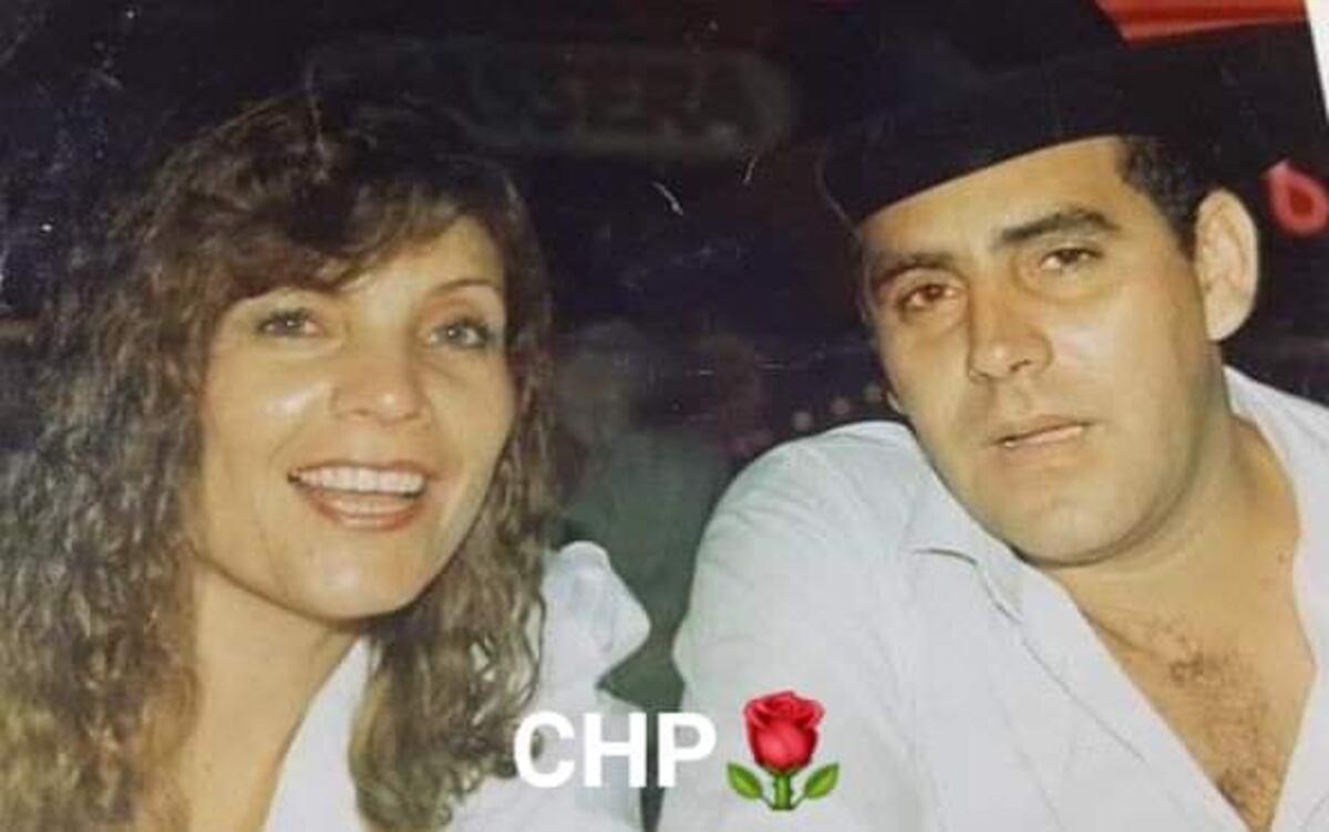 El Chaqueño Palavecino y su esposa Beatriz Robles. (Facebook)