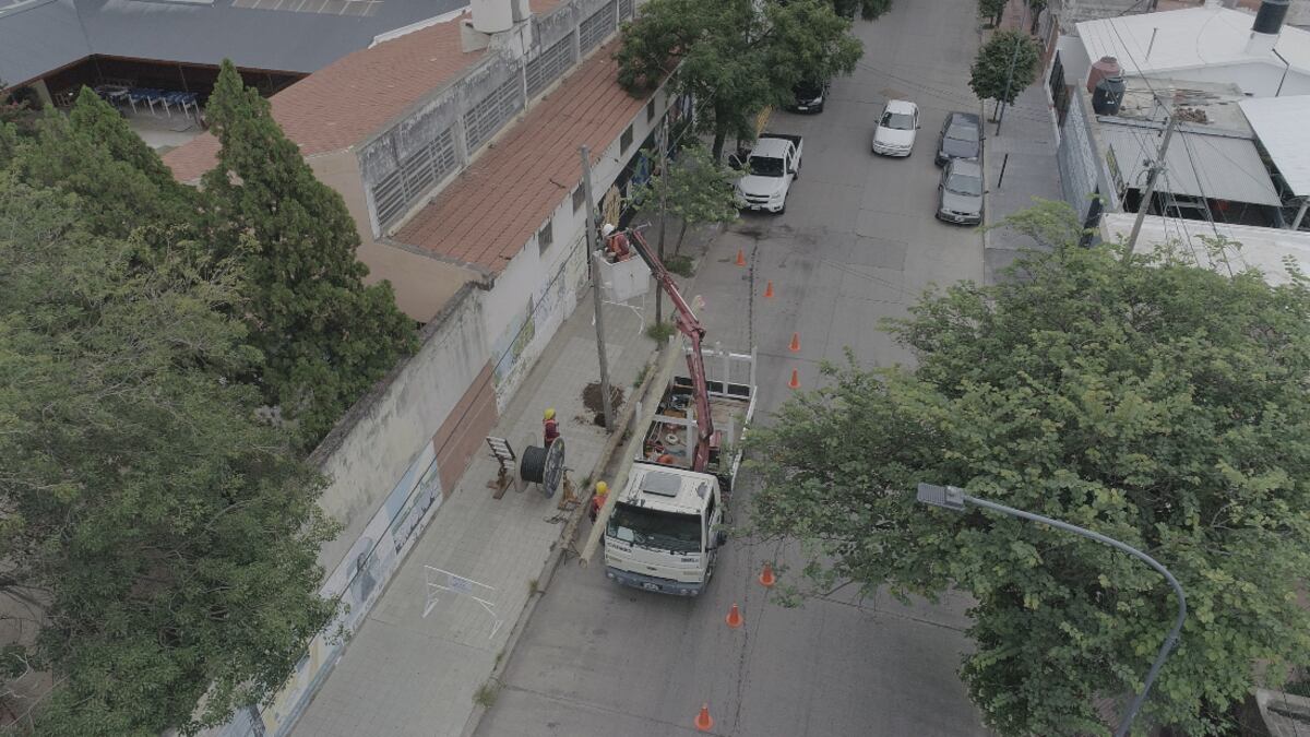 Obras para Telecom. (Foto: Estructuras S.A)
