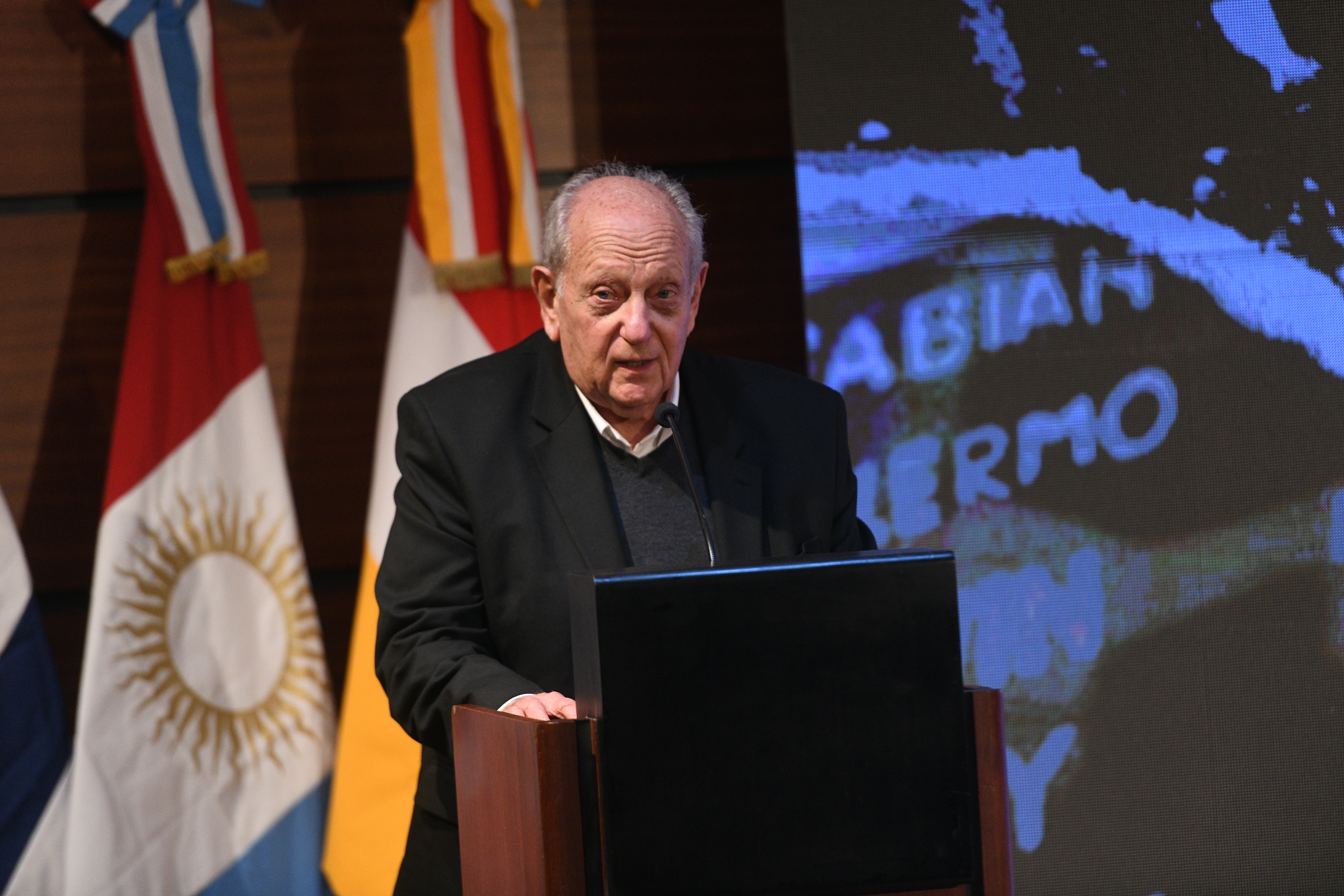 Luis Czyzewski, padre de Paola, víctima del atentado. 