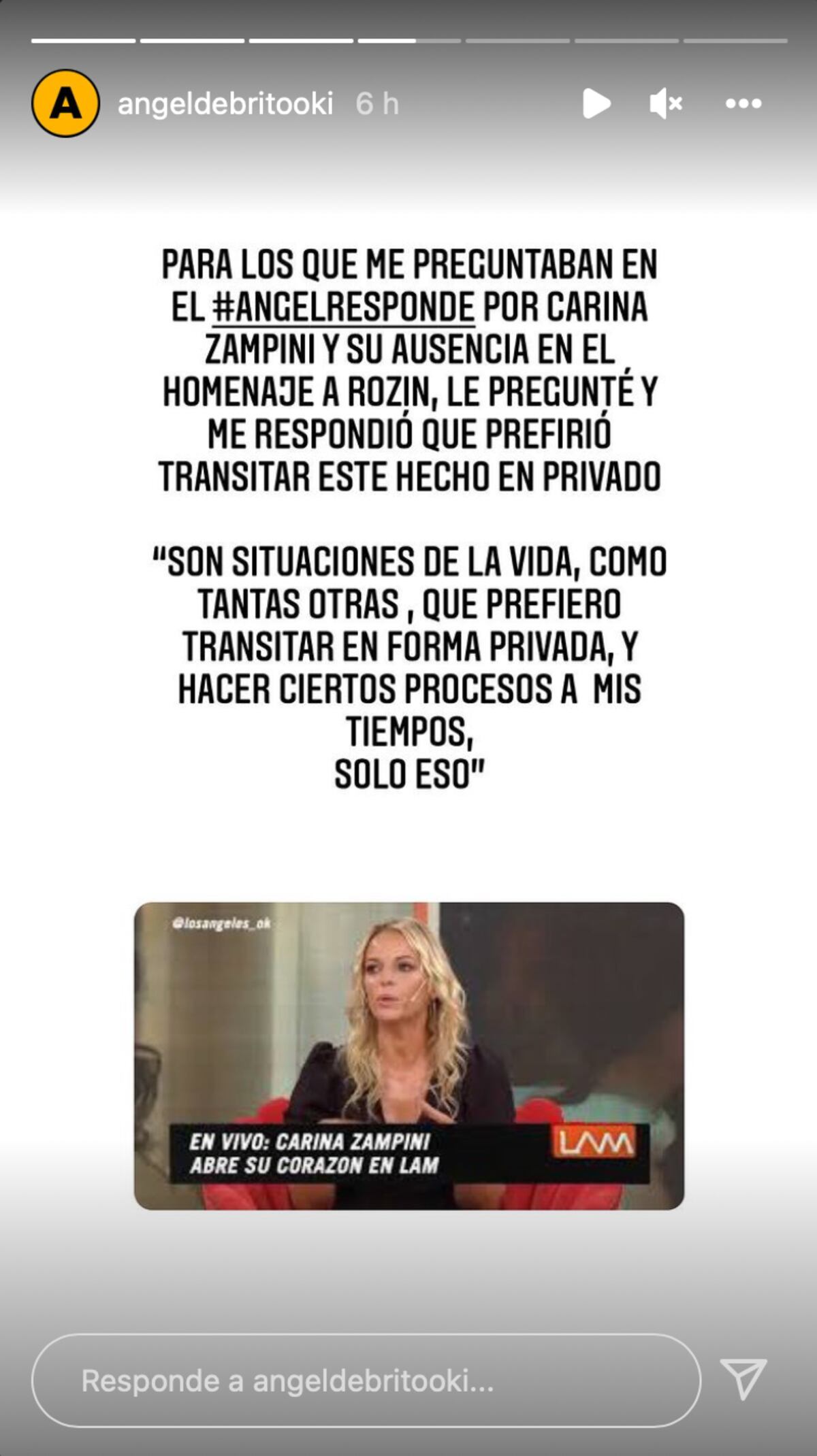 Ángel de Brito contó por qué Zampini no fue parte del homenaje a Gerardo Rozín en la Peña de Morfi.