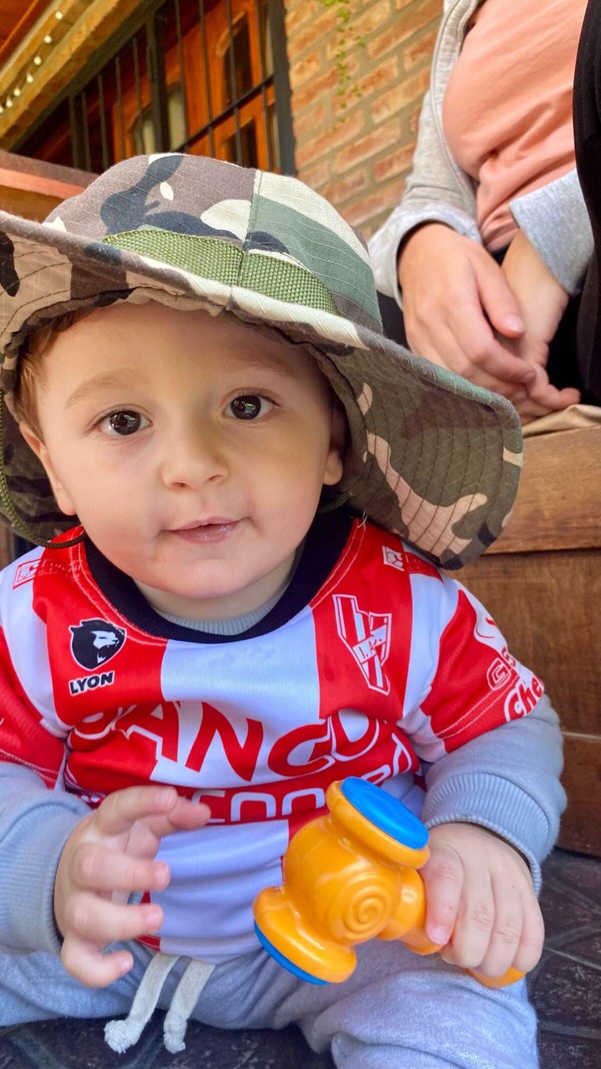 Jerónimo, 1 año, sus padres eligieron la J como inicial por motivo bien cordobés. (Gentileza)