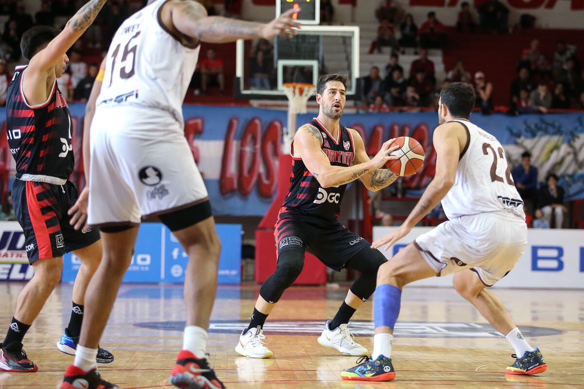 Nicolás Romano jugó casi dos temporadas en Instituto y fue campeón de la Liga Nacional. (Leandro Gómez / Prensa Instituto)