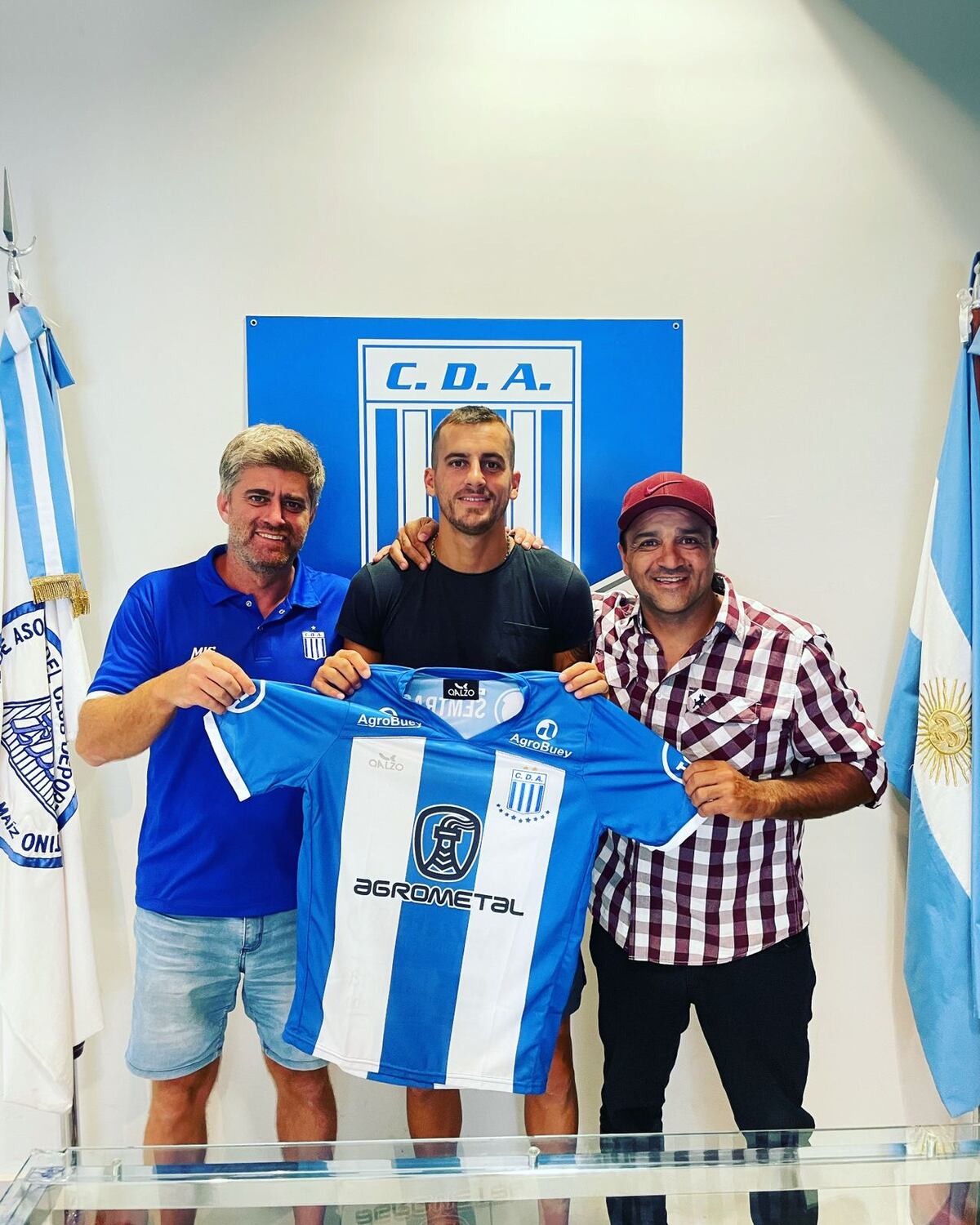 Pablo Cortizo fue uno de los referentes de Argentino de Monte Maíz en el Federal A. Su agente Roberto "Serrucho" González lo llevó a Sportivo Belgrano.