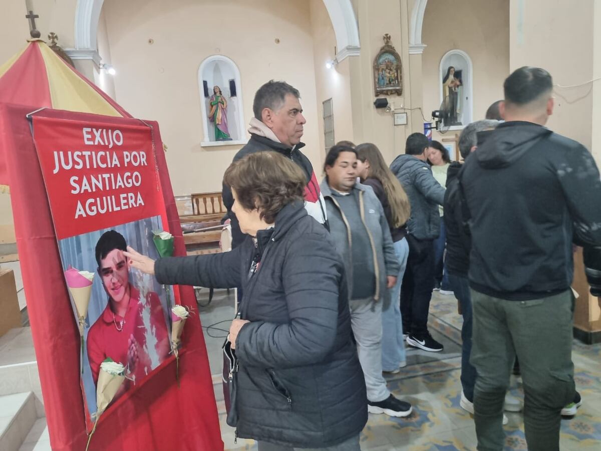 A tres años del secuestro y crimen de Santiago Aguilera, una misa en Villa Dolores (La Voz)