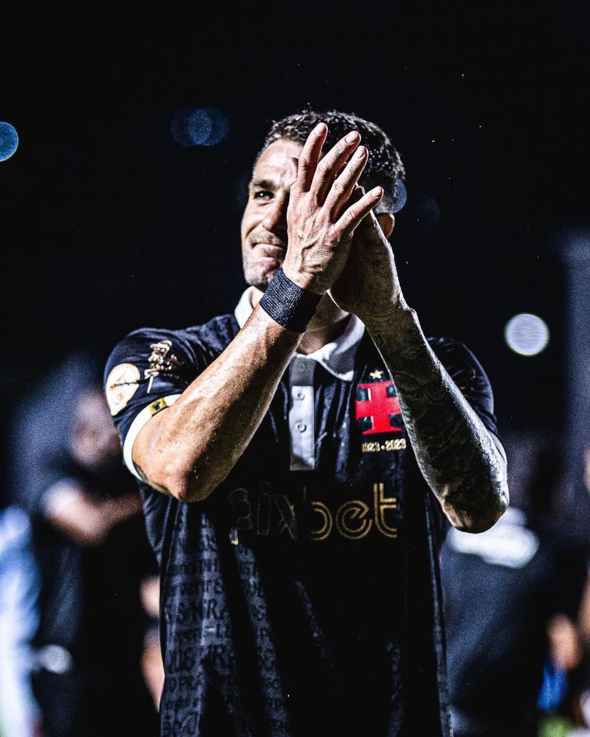 El delantero santafesino Pablo Vegetti, cada vez más firme en el fútbol de Brasil. (Instagram Pablo Vegetti).
