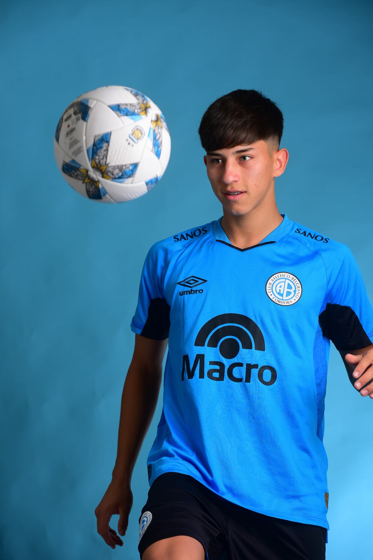 Ramiro Tulián, premio Estímulo 2025 en fútbol Belgrano. (Nicolás Bravo / La Voz)