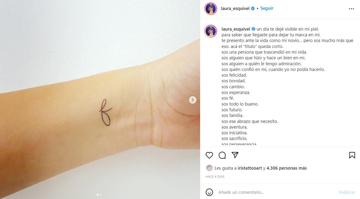 (Instagram Laura Esquivel)