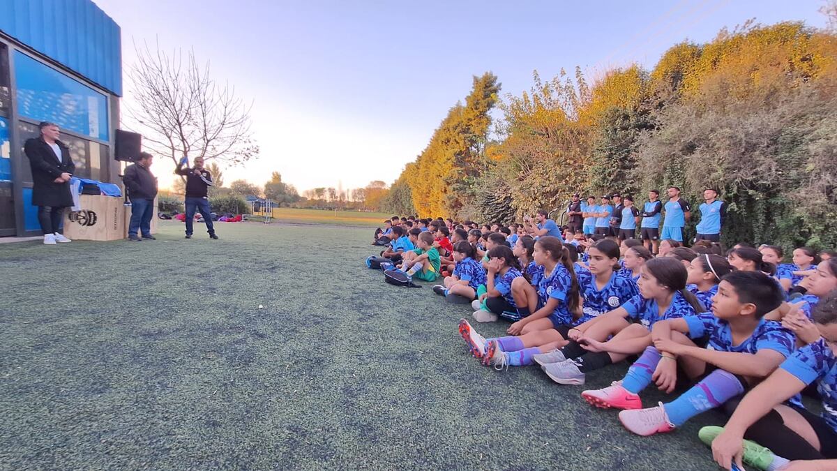 Capitanía, la actividad que organiza Belgrano todos los años para las divisiones inferiores del club. (La Voz)