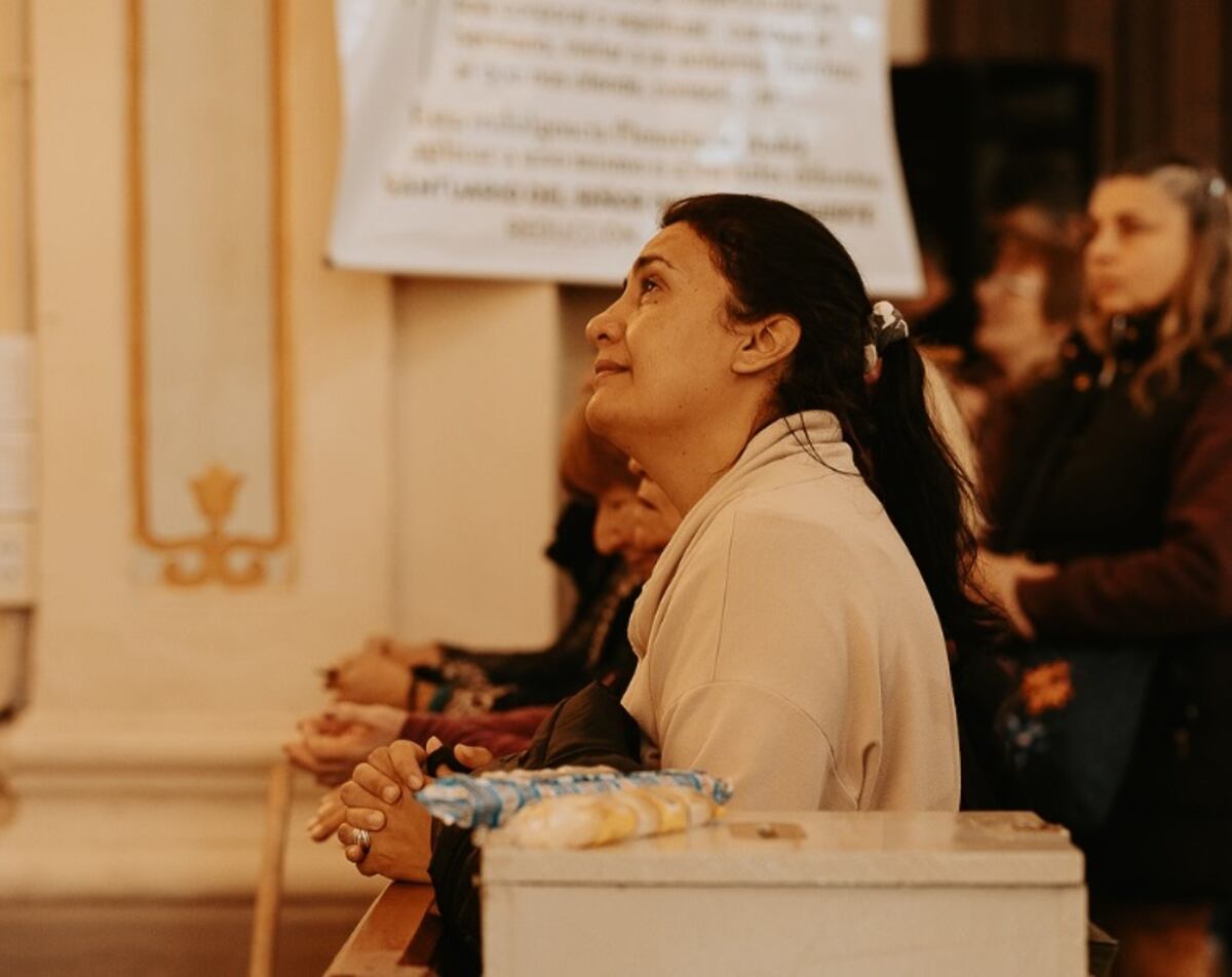 Reducción. La homilía que dio el obispo Uriona que congregó a miles de fieles por el Día del Trabajador (Gentileza Municipalidad de Reducción).