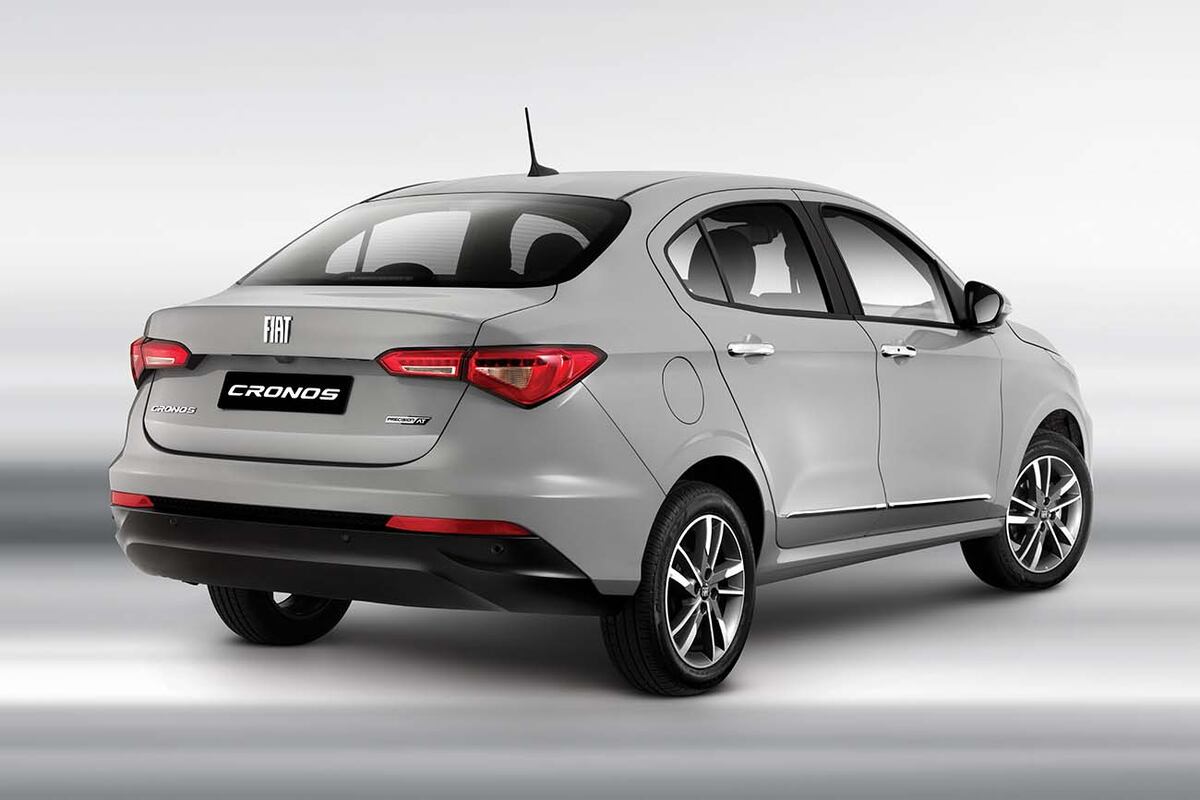 El Fiat Cronos Precision es la variante automática del sedán.