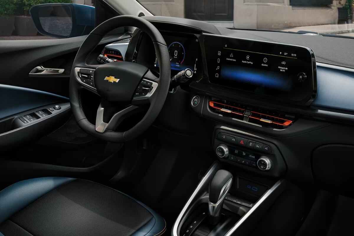 Interior del nuevo Chevrolet Onix y Onix Plus.