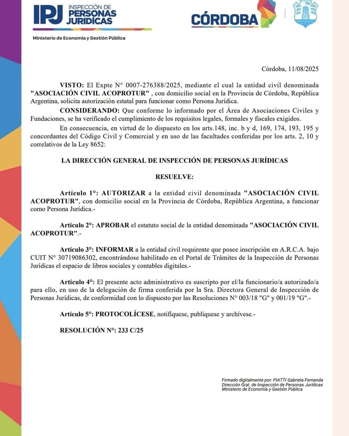 Acoprotur.