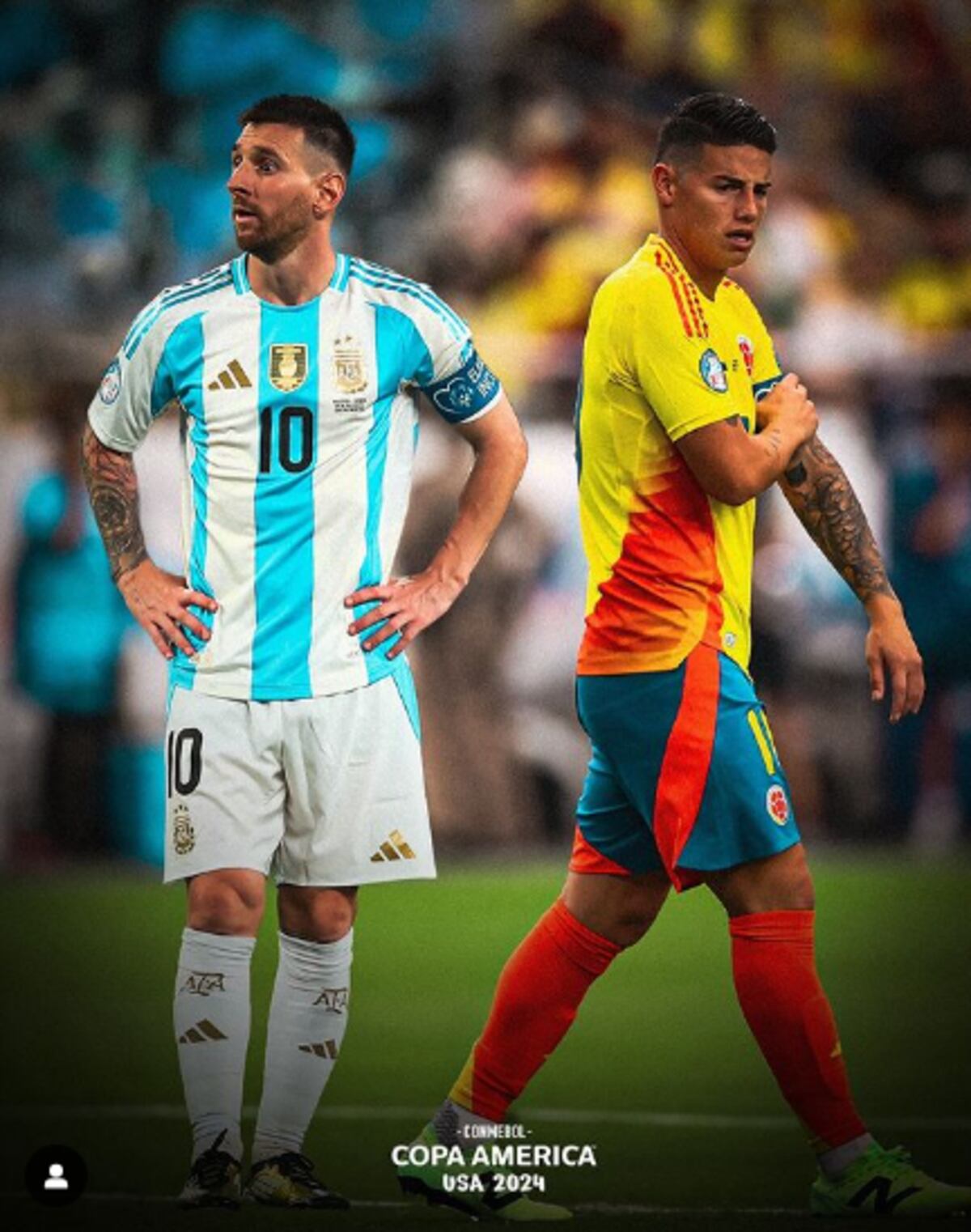 La final de la Copa América será entre Argentina y Colombia.
