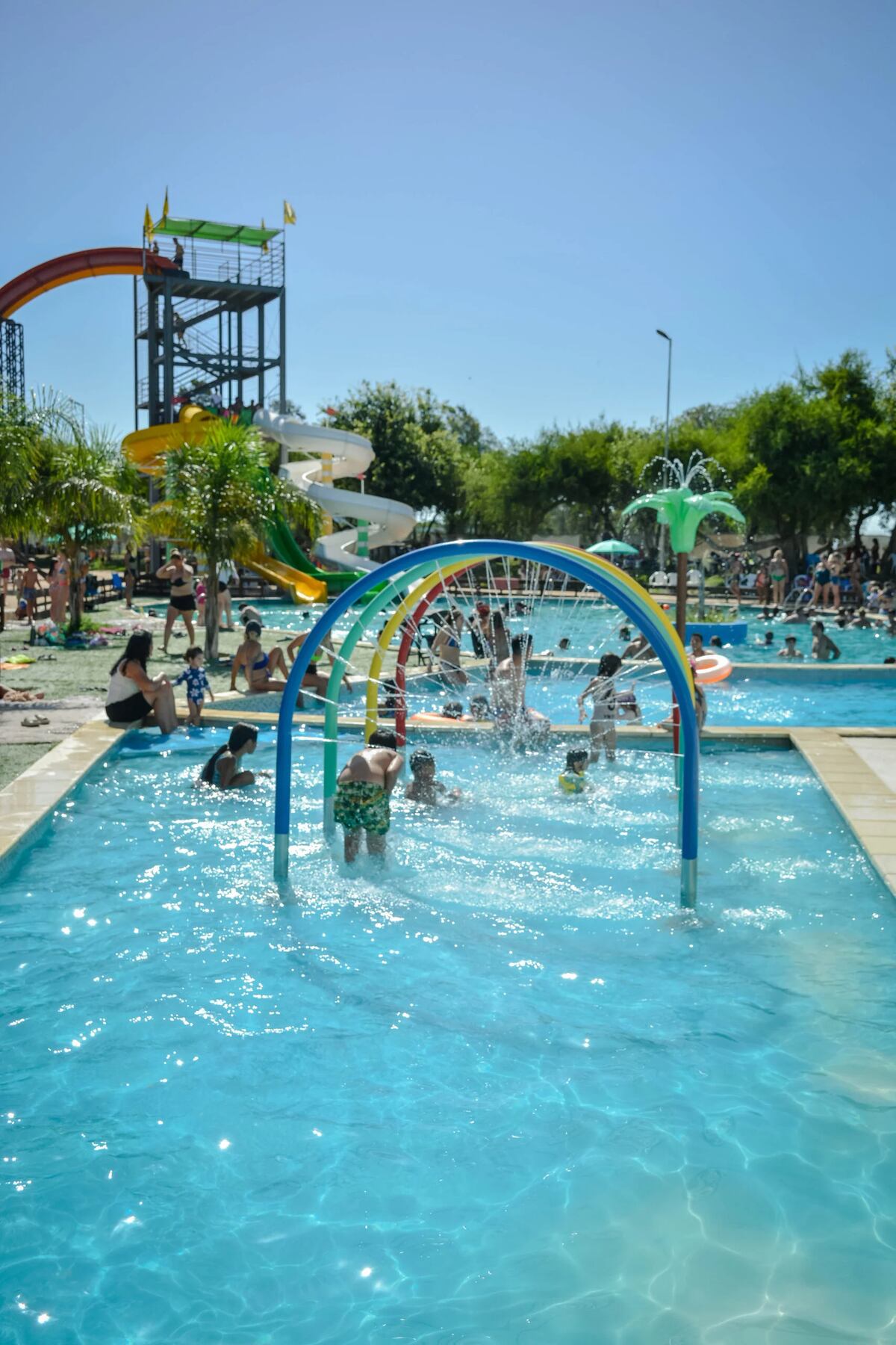 Parque acuático del complejo El Norte.