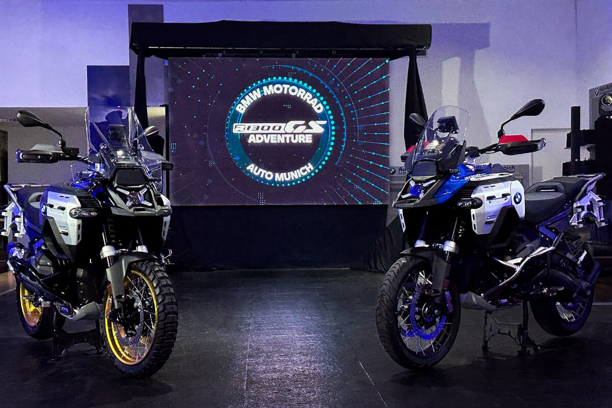 La nueva BMW R 1300 GS Adventure (Auto Munich).