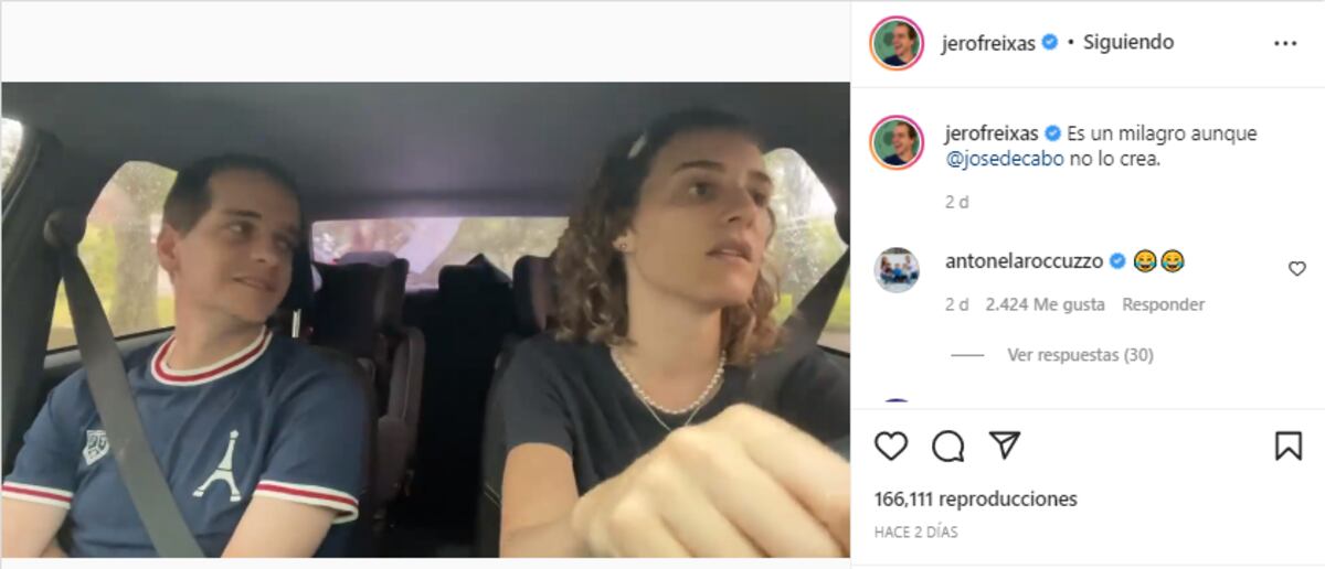 Antonela Rocuzzo reaccionó al video de "la pareja del mundial"