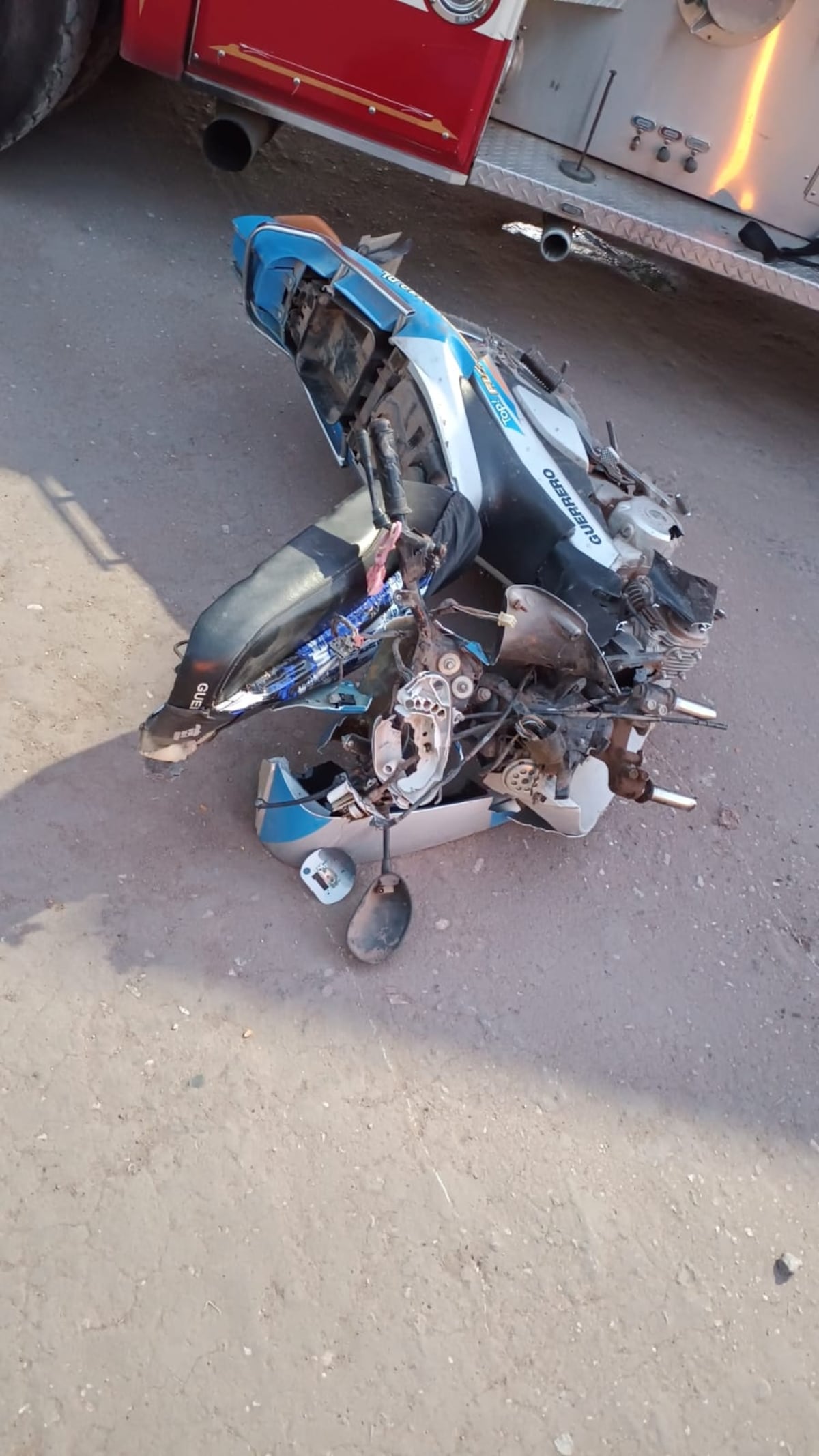 El choque dejó dos muertas en San Marcos. (Policía)