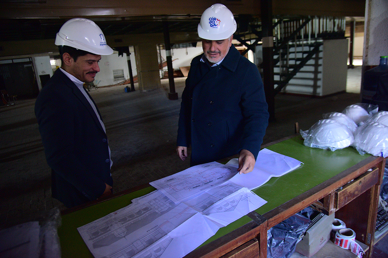 El municipio lleva adelante la remodelación del edificio histórico. (Pedro Castillo / La Voz)