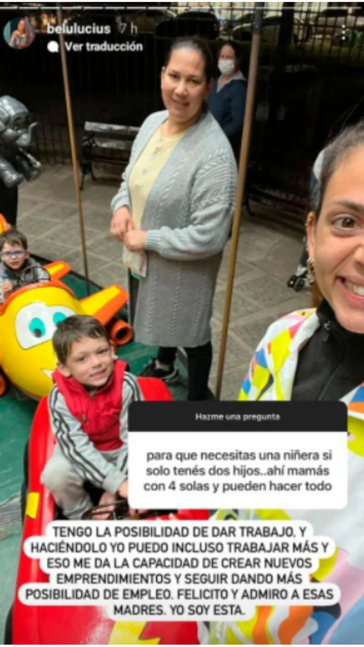 Las historias de Belu Lucius en Instagram