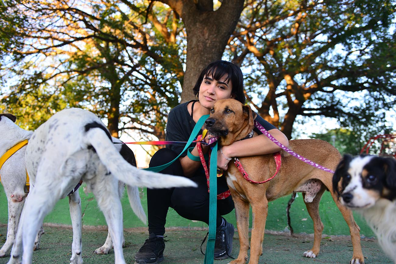 Córdoba. Antonella rescata animales de la calle y les da un hogar (José Hernández/La Voz).