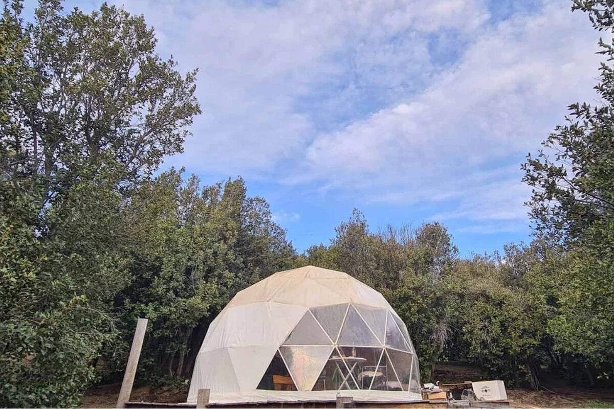 Glamping Elco Domo - Villa Pehuenia, Neuquén. (Foto: gentileza)