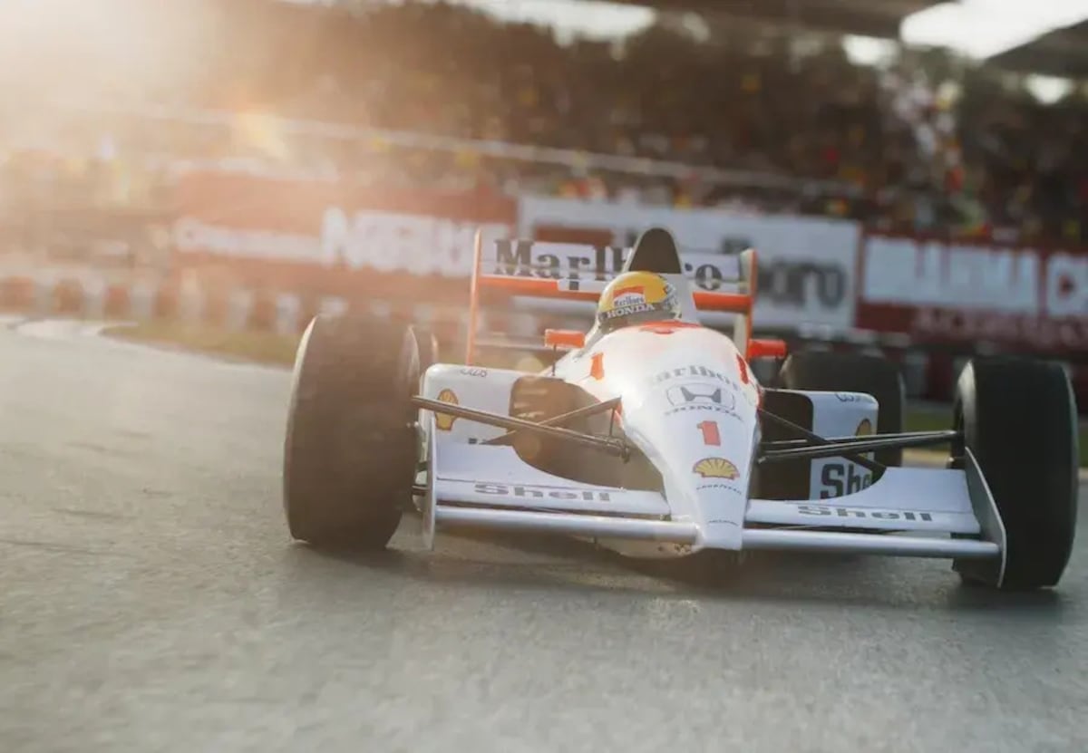 Así se hicieron en Argentina los autos de Fórmula 1 que se verán en la serie sobre Ayrton Senna